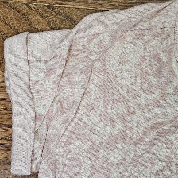 Lucky Brand 2pc XXL Pink Short Sleeve Knit Top Shorts Loungewear PJ Sleep‎ Set - Picture 7 of 13